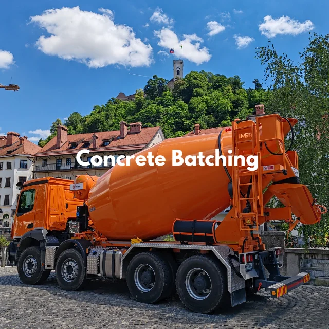 Concrete Batching