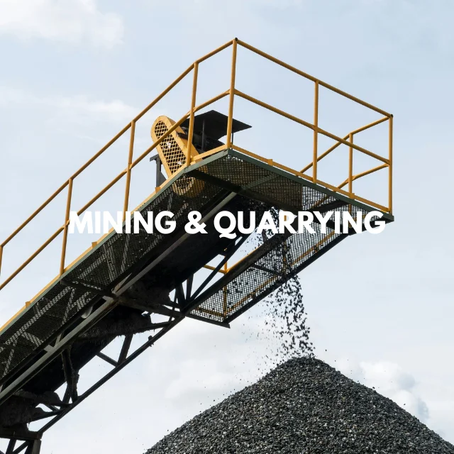 MINING & QUARRYING