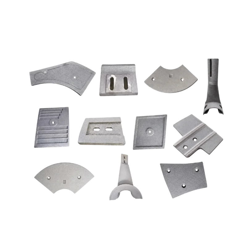 Mixer mixing blade cast alloy