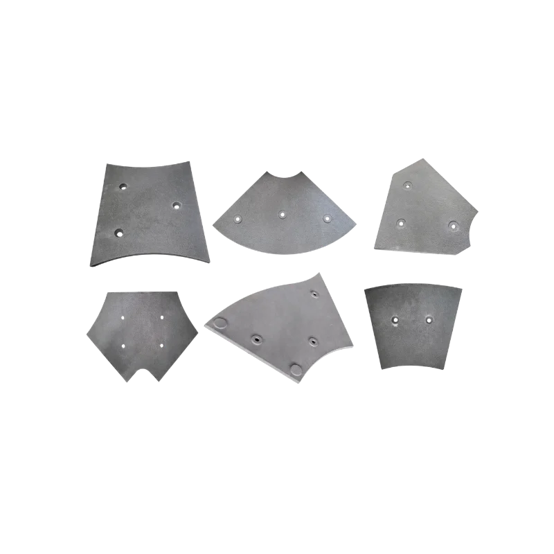 Concrete mixer liner plate details