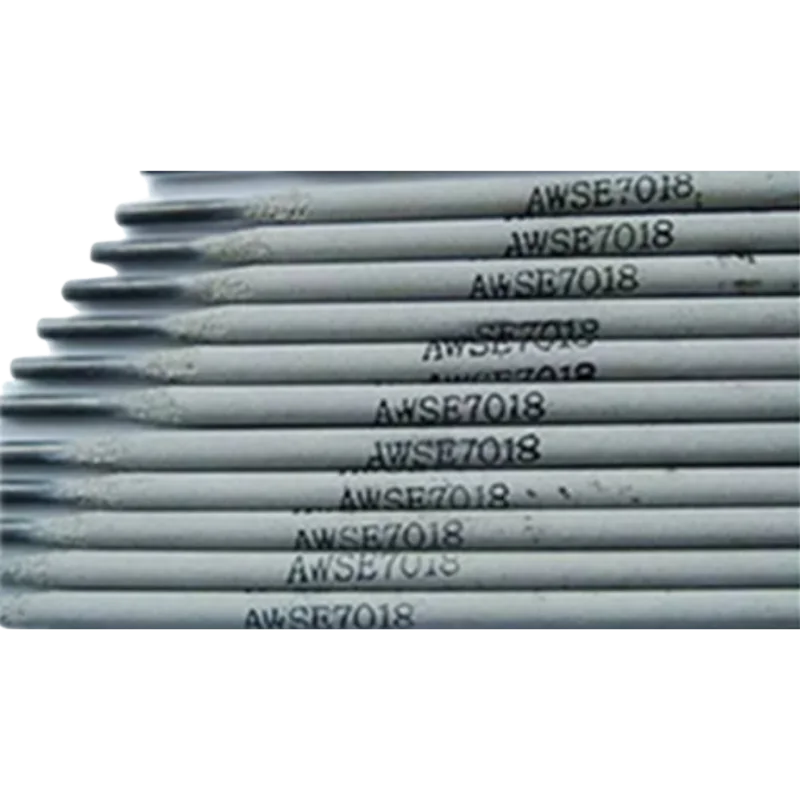 E7018 low-hydrogen welding electrodes stored in a holding oven