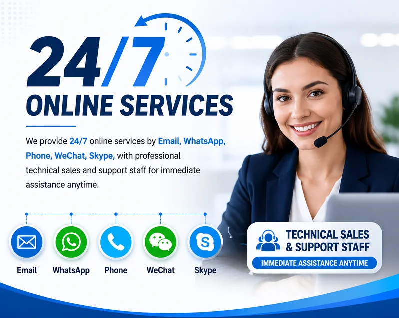 24/7 global customer support and communications